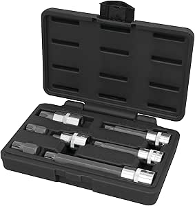 Performance Tool W83016 7pc Triple Square Bit Set Compatible With VW, Audi, Porsche and more