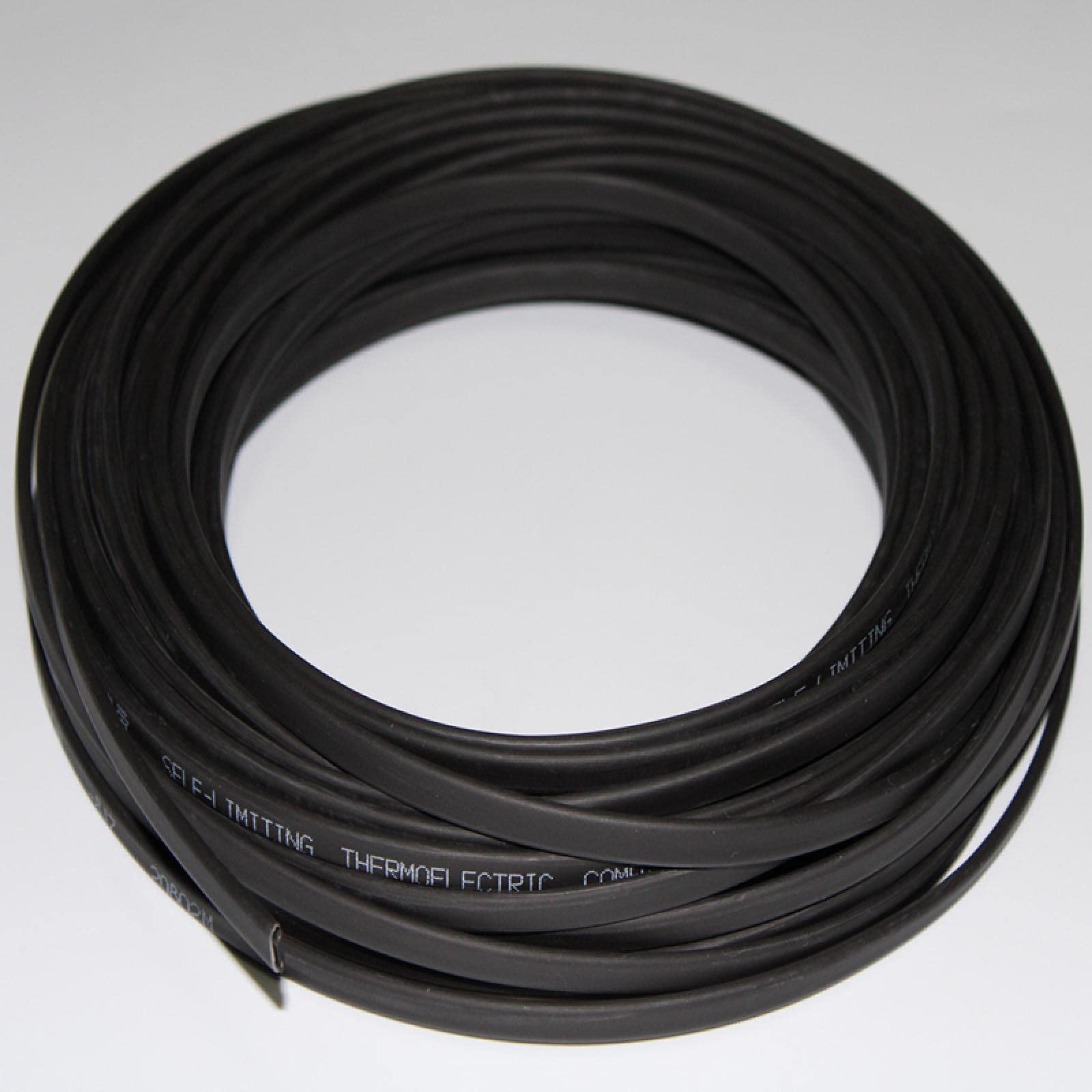 220V Flammhemmendes Heizkabel Breite 8mm Selbstregulierende Temperatur Wasserrohrschutz Dachenteisung Heizkabel 50m