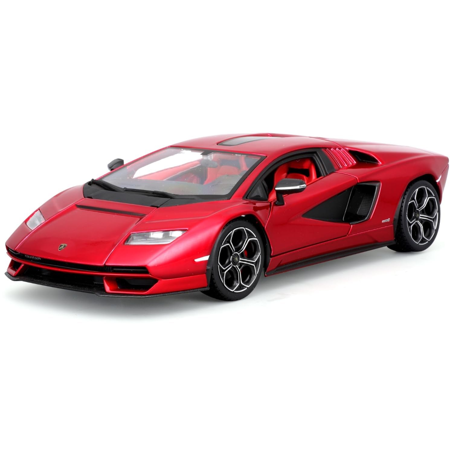 Bburago Lamborghini Countach LPI 800-4, Red 18-21102R - 1/24 Scale Diecast Model Car