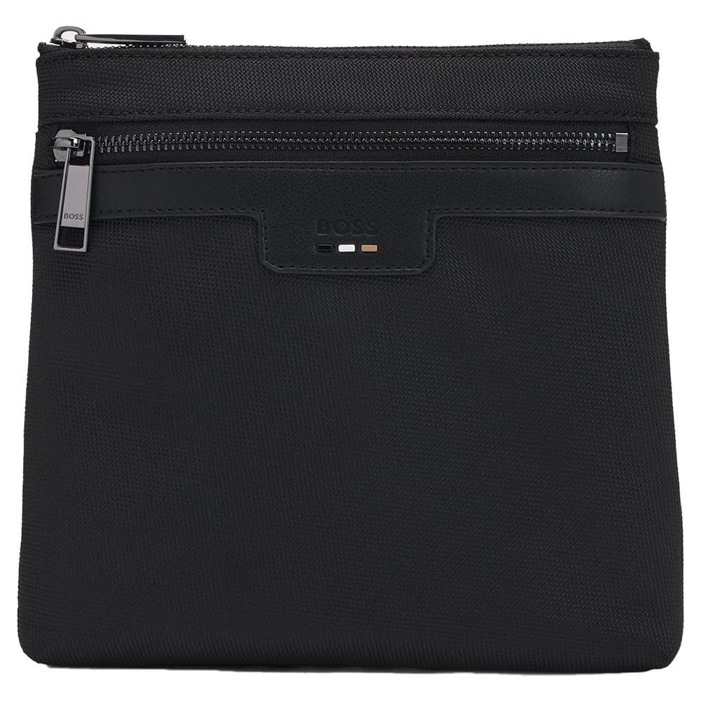 Hugo Men's Black Cross Body Bags, One Size, Ray Crossbody Bag