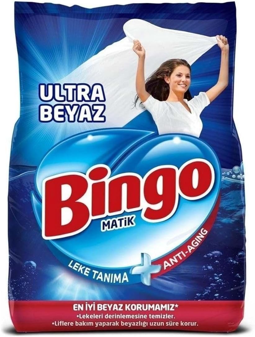 Bingo Toz Çamaşır Deterjanı Ultra Beyaz 4 kg