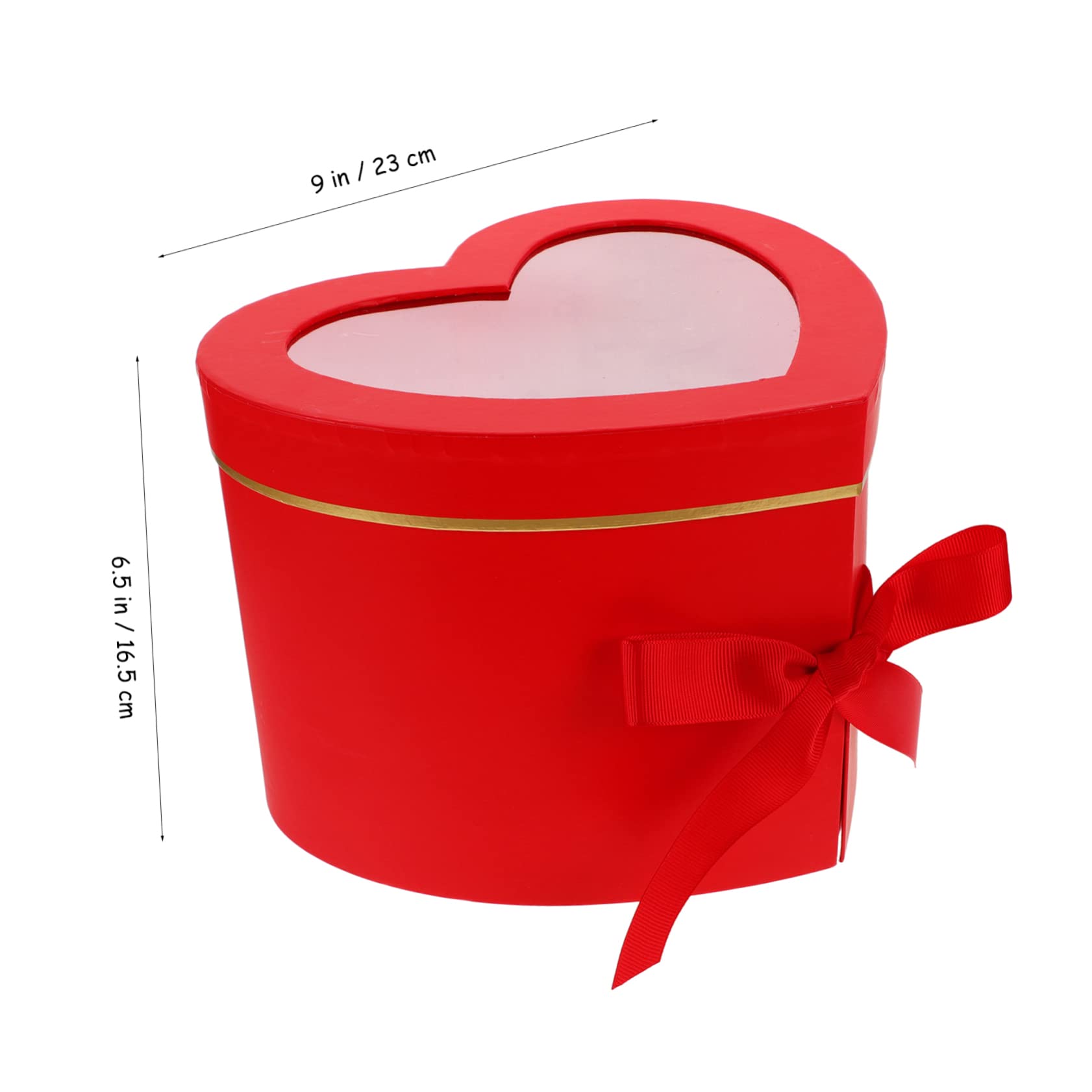 Ipetboom 2stücke Herzförmige Geschenkbox Doppelter Drehbar Kreative Verpackung Für Blumen Für Geburtstage Hochzeiten Und Valentinstag
