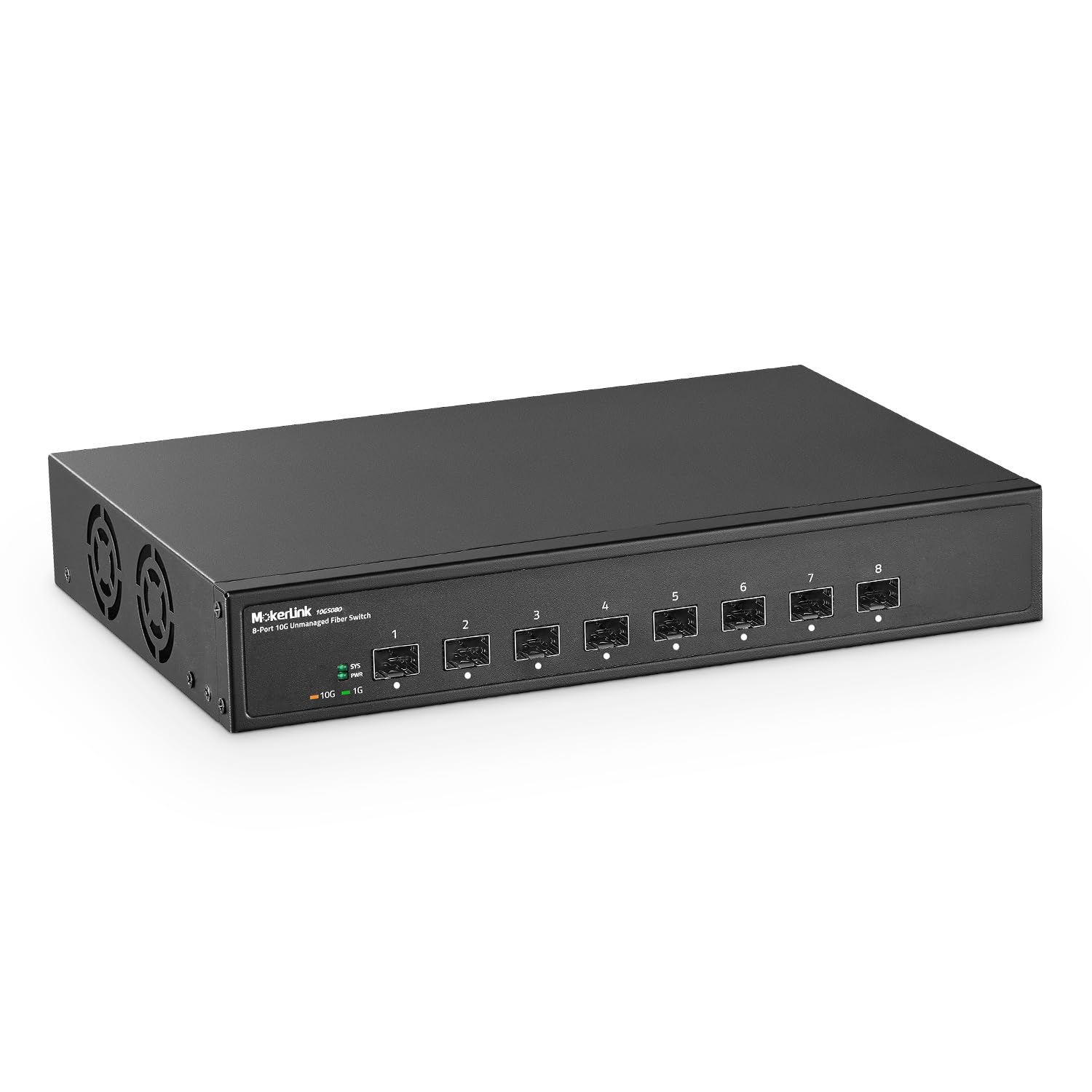 Amazon.com: MokerLink 8 Port 10G SFP+ Unmanaged Fiber Switch, 1G
