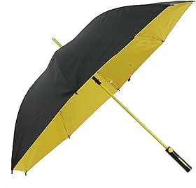 Guarda-Chuva Grande Automático - Tecido Duplo Resistente ao Vento, 140cm, Hastes de Fibra de Vidro - Proteção UV, Cabo Reto, para 2 Pessoas