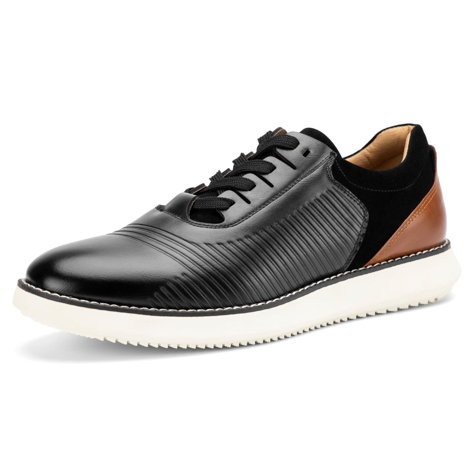 Meijiana Men's Oxford Shoes Dress Shoes Men's Lightweight lace-up Fashion Shoes