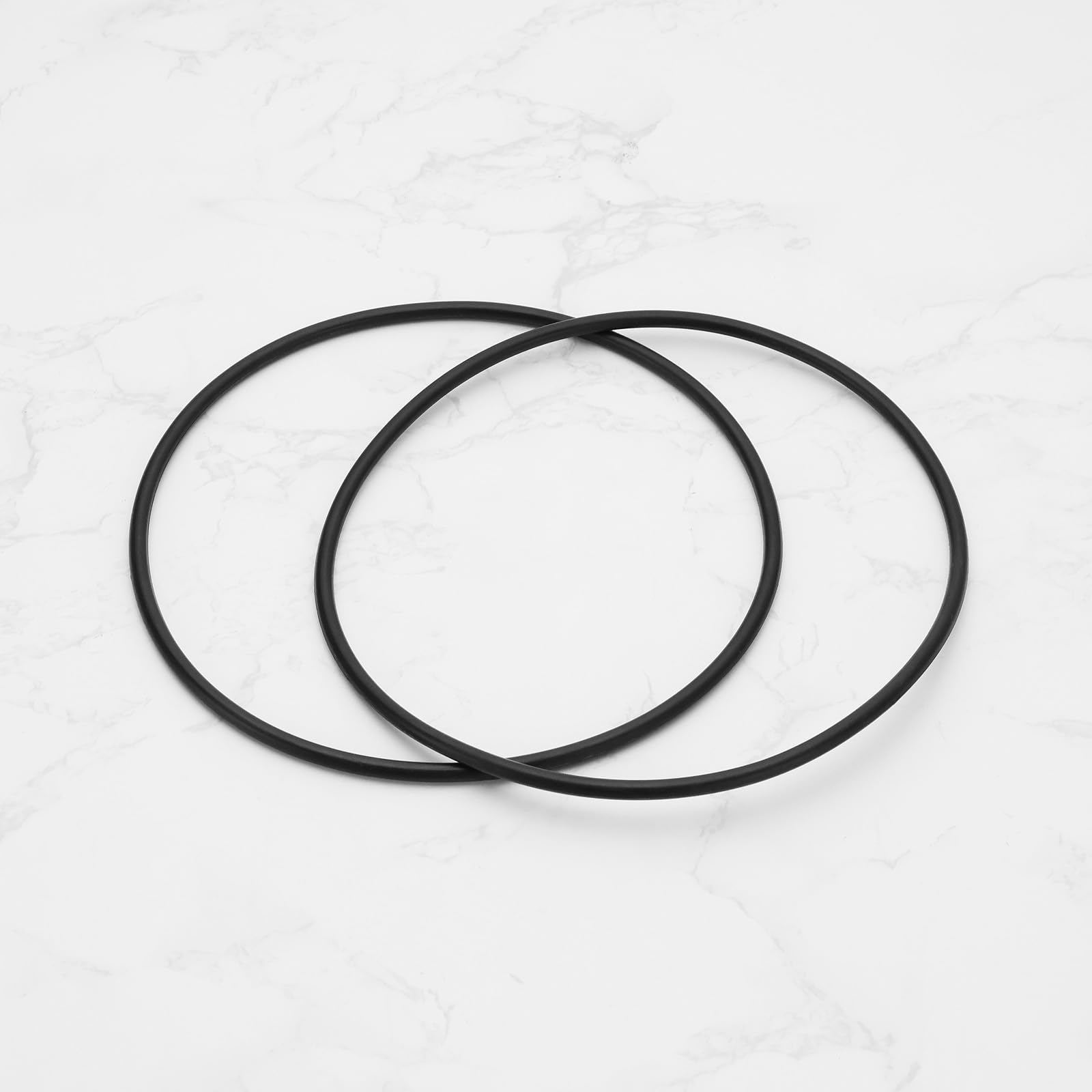 Lot de 2 Joints D'étanchéité en Caoutchouc pour Couvercle Supérieur de Moteur d'aquarium Diamètre Extérieur 170 Mm épaisseur 5 Mm A20038 Compatible avec Fluval 104 105 204 205 106 206