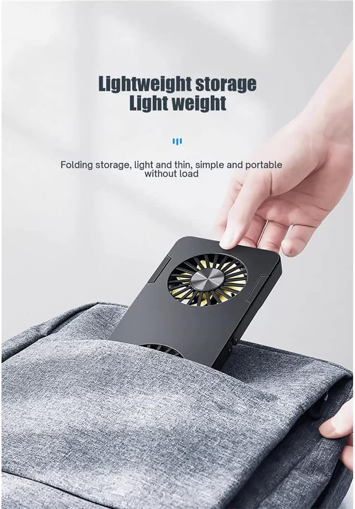 Portable Stand Radiator Fan Cooling for Tablet PC Cooler Within 17 Laptop