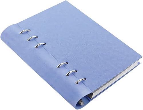 Miniatura 4 de Filofax Cuaderno de notas clásico recargable, Vista Blue Personal (6.75 x 3.75 pulgadas), páginas de notas a rayas, lisas y cuadrilares,