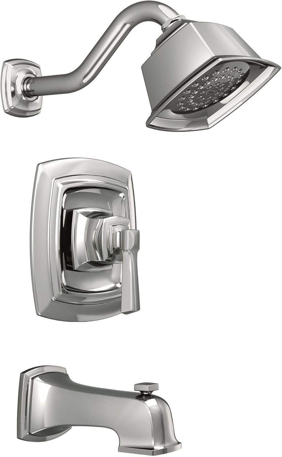 Moen 82830EP Posi-Temp Pressure Balanced Tub and Shower Trim, Chrome