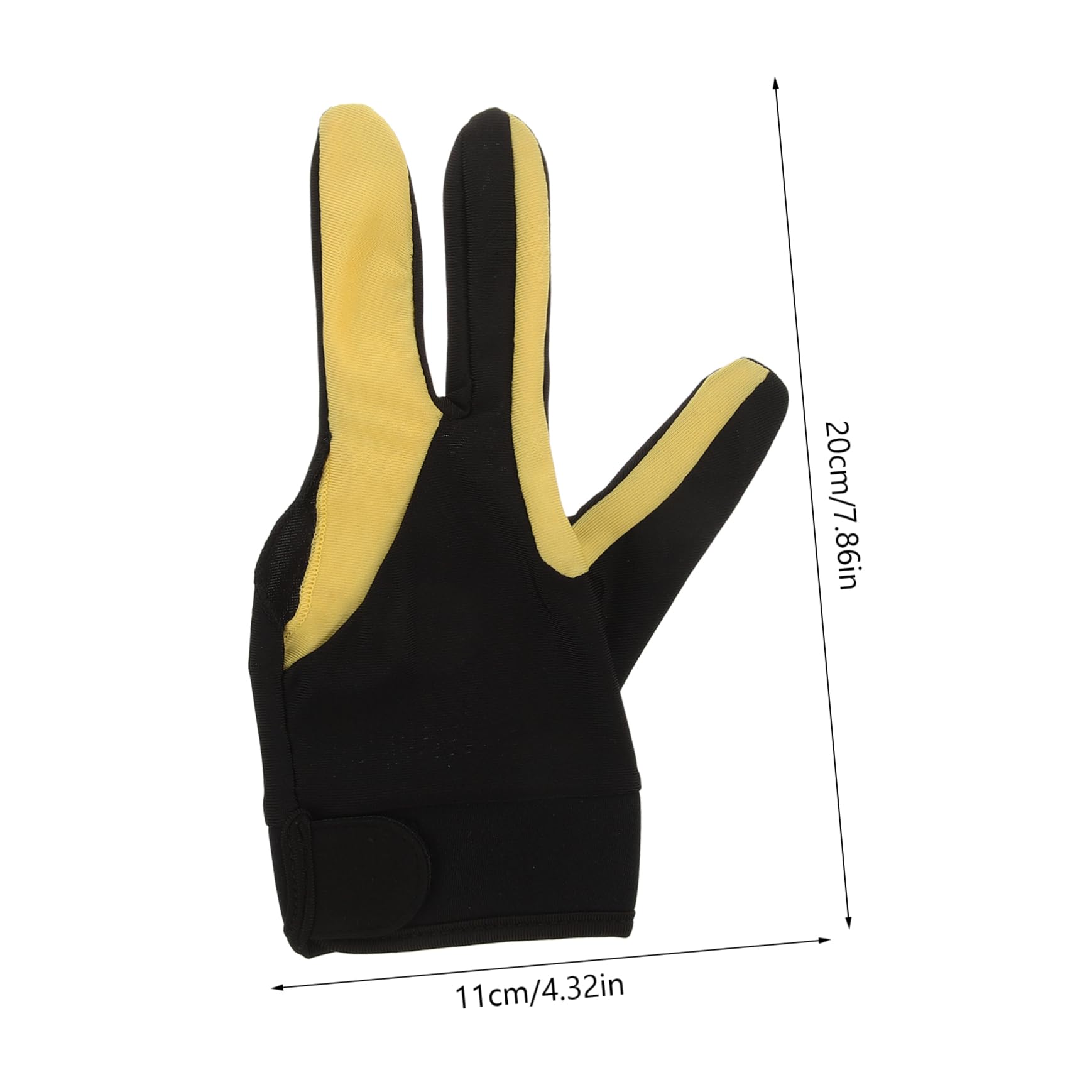 KOMBIUDA Billiards Glove for Snooker Cue Sport Glove Stretchy Fit Breathable Material Protective One Size Fits