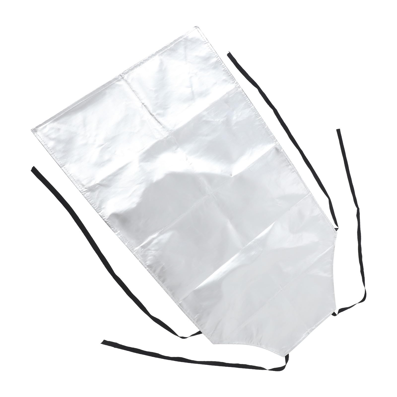 Feuerfeste Aluminiumfolien Schürze mit Voller Abdeckung und Ölbeständigem Kunststoffmaterial für Werkstattarbeit und Sicheren Hitzeschutz in Silber Zufällige Farbe
