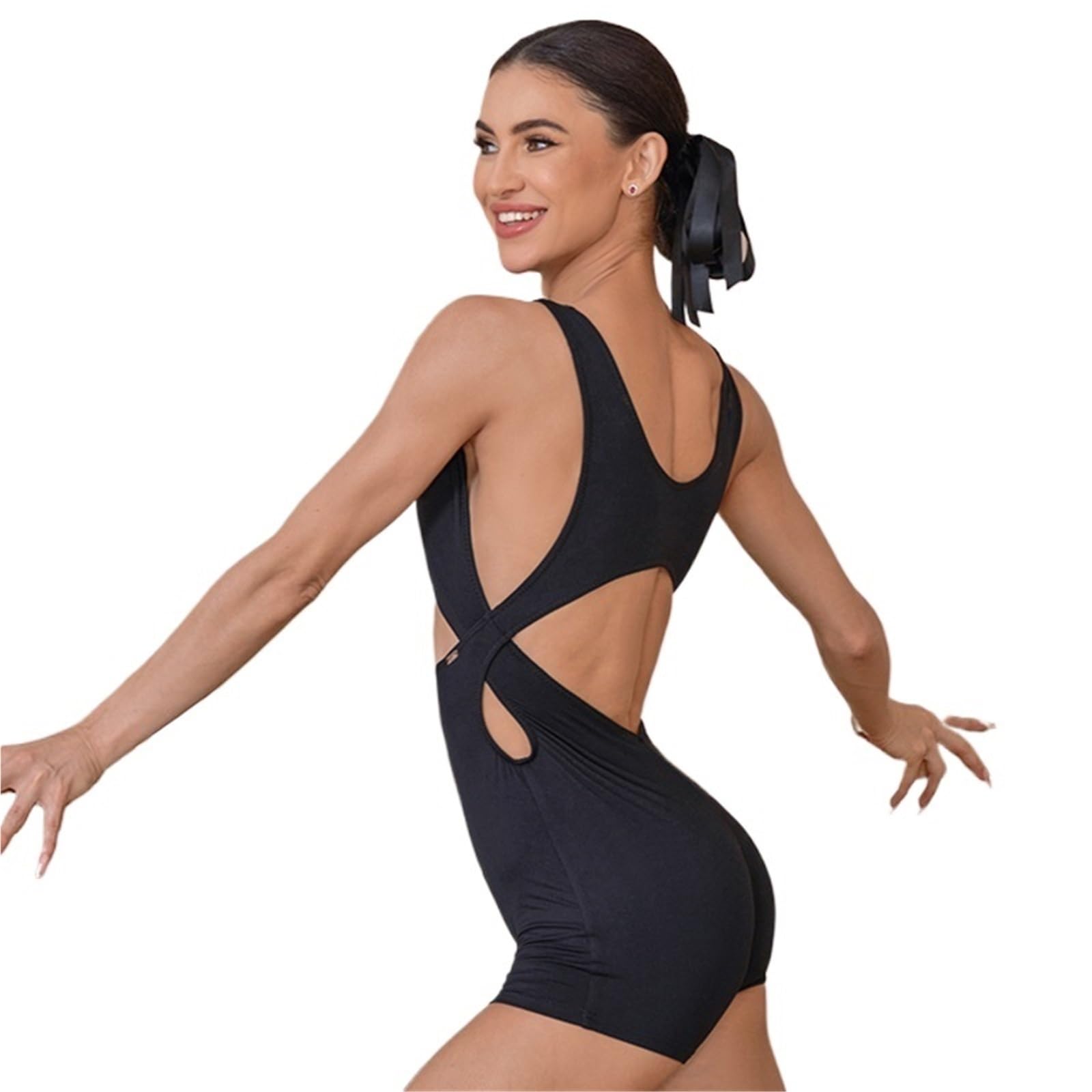 Latin Tanzkleid Latein-Tanz-Kleidung for Damen, Bodysuit, Rock, Trainings- und Praxis-Tanzkleidung Für Tanz