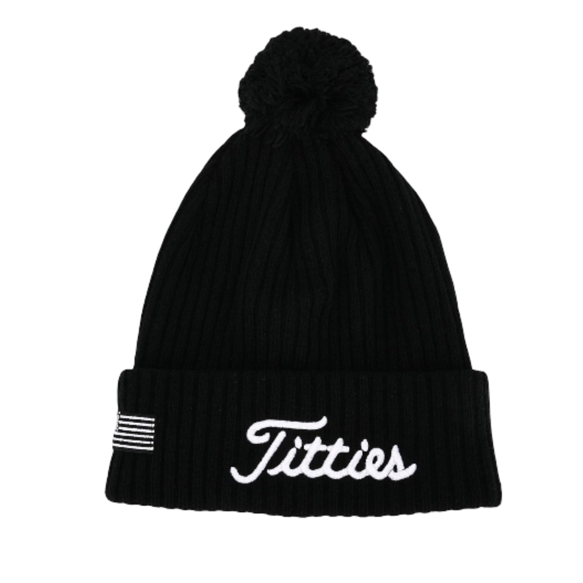 Curves &amp; Clubs Titties Golf Hat - Funny Golf Hat, Titties Hat - Funny American Hat - One-Size-Fits-All - Men's Gifts