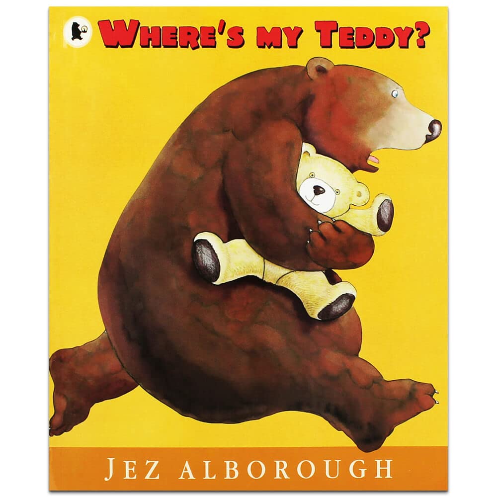 Where Is My Teddy? by Jez Alborough New Paperback Book