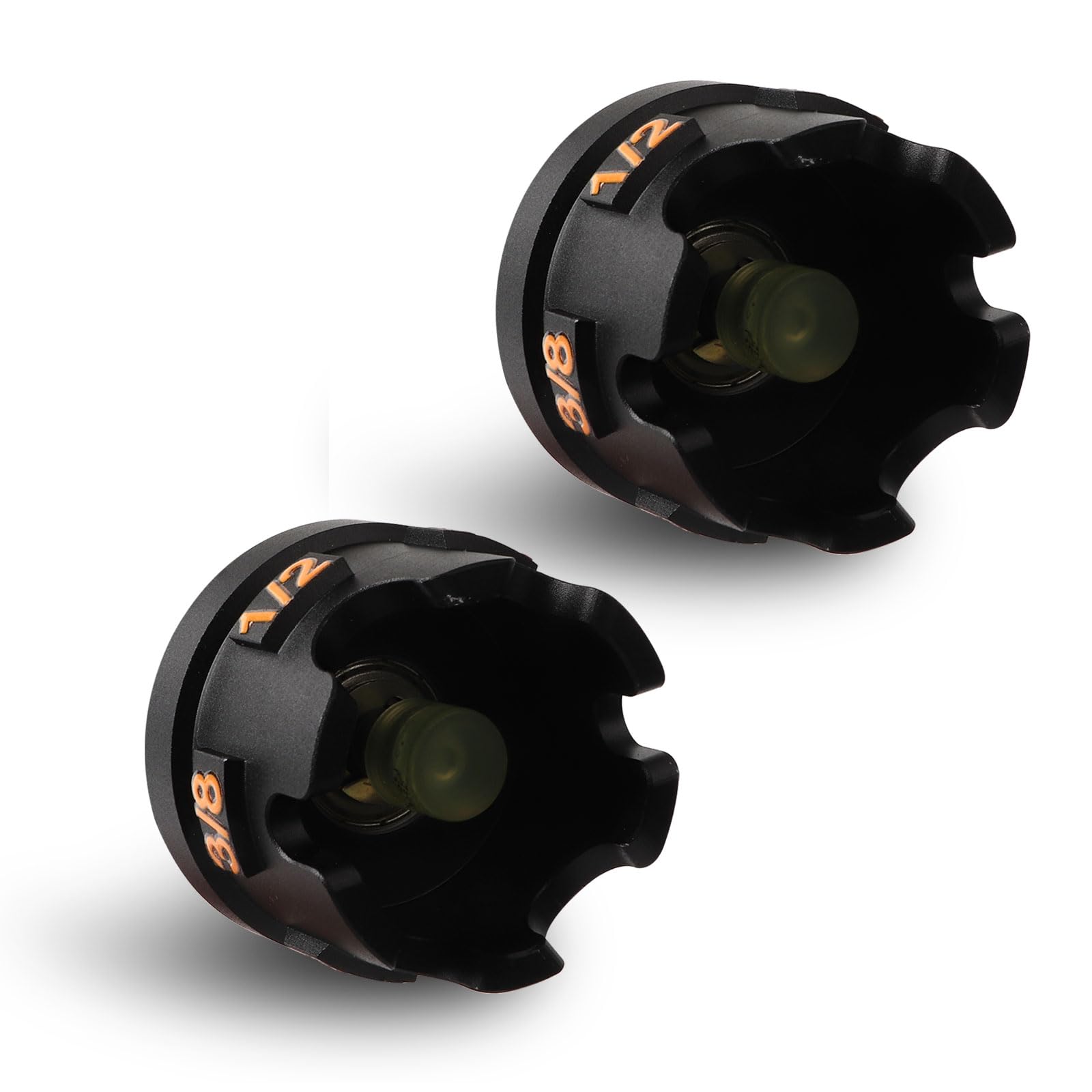 Nut Spinning Drill Attachment for 1/4", 3/8", 1/2" Threaded Rods, Hex Shank Nut Extractor Attachment for Power Drills, Bolt Removal Tool for Conduit Racks, Strut Channel Systems