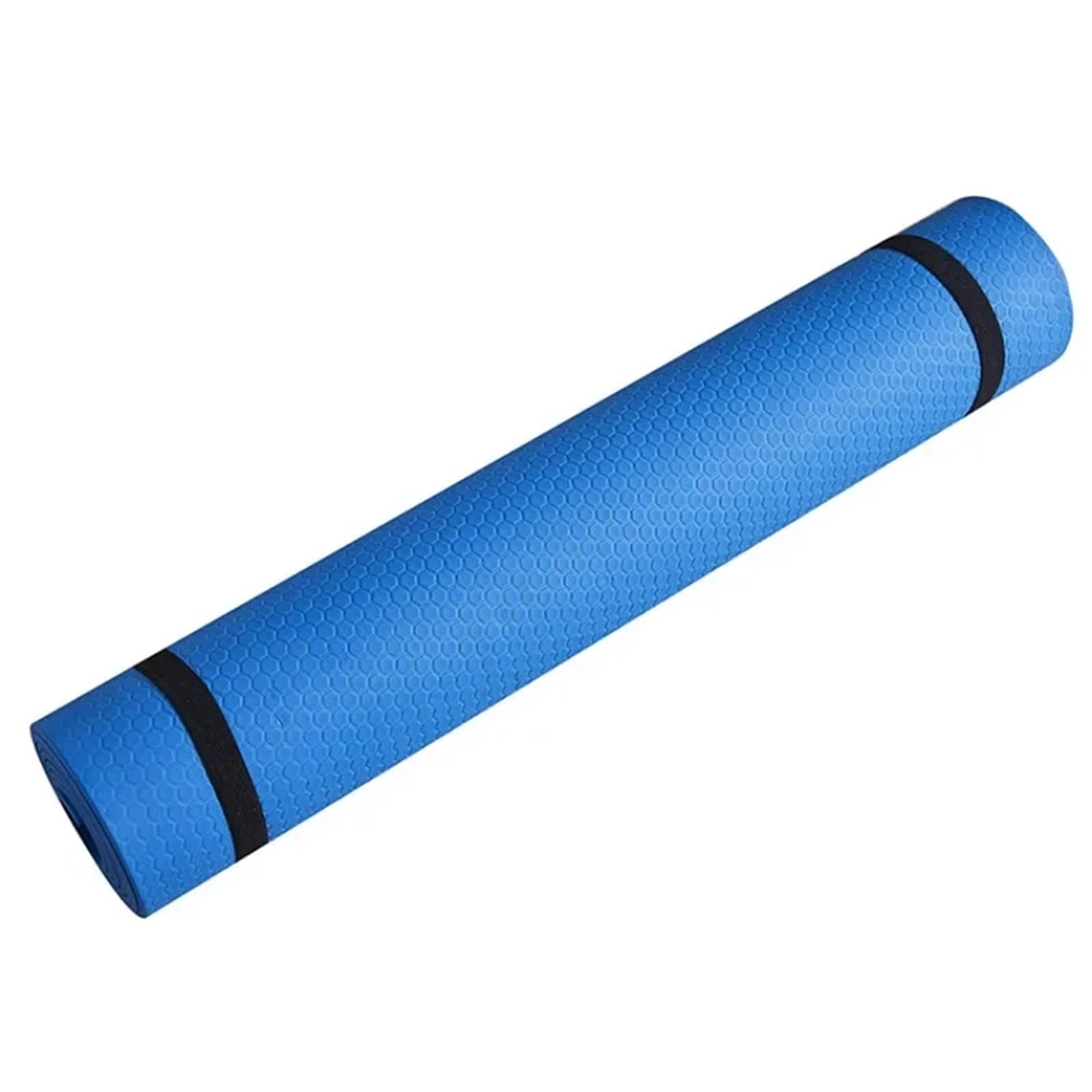 Tappetino Yoga Tappetino yoga spesso in EVA 3MM 6MM antiscivolo a prova di umidità esercizio fitness allenamento a casa pilates shock