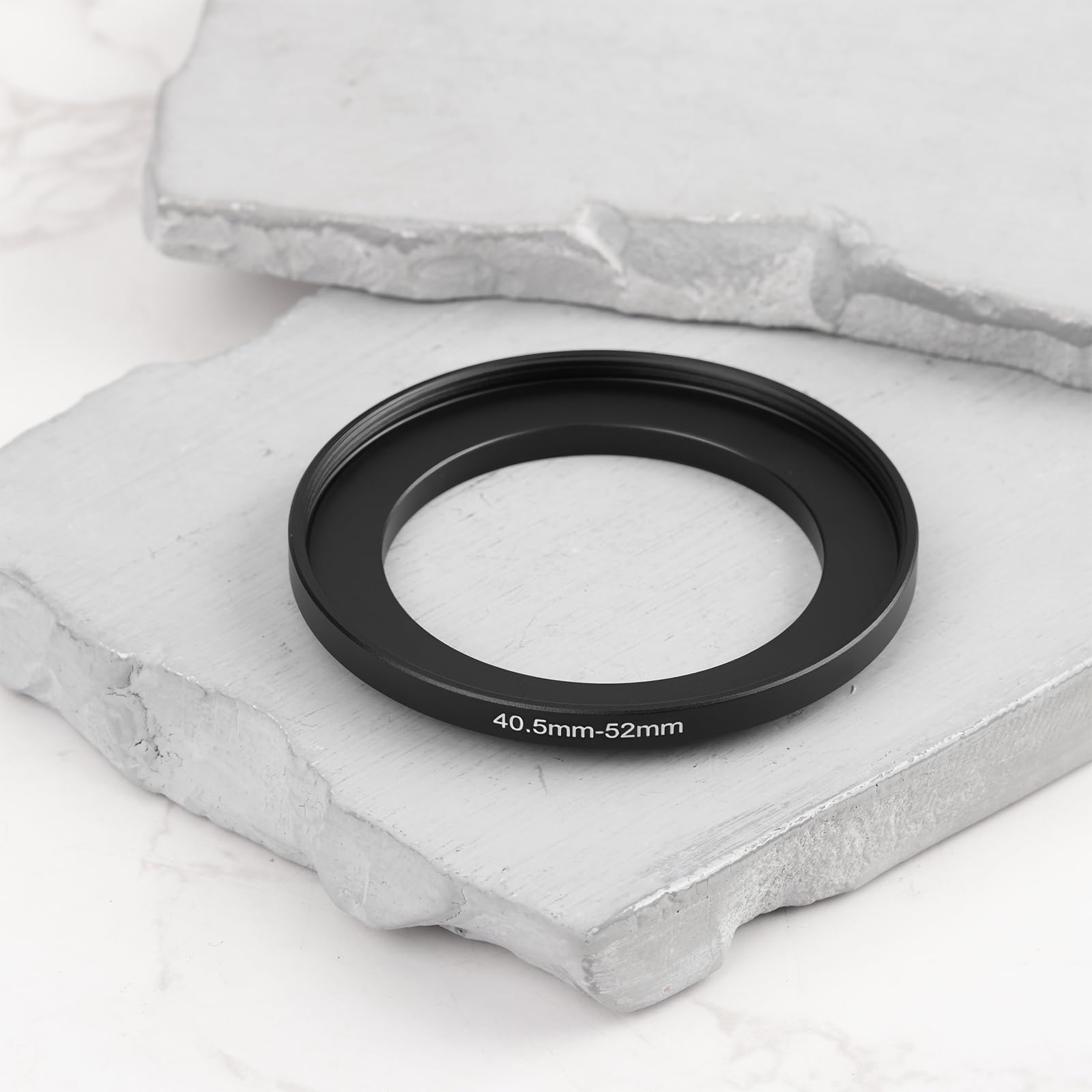 OTOTEC 2 szt. Pierścień adaptera obiektywu aparatu 40,5 mm do 52 mm kompatybilny ze standardowymi akcesoriami do obiektywów aparatu