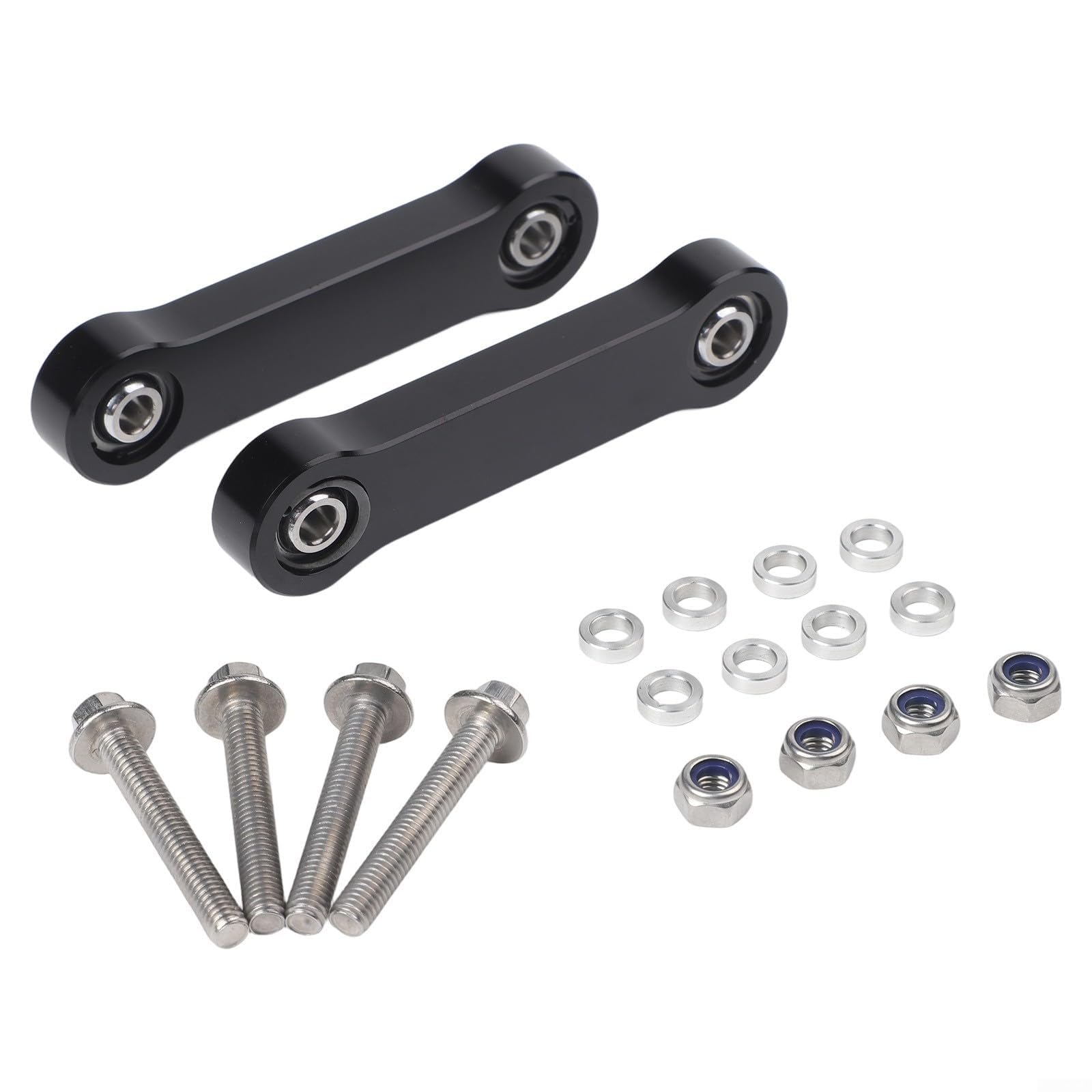 Sway Bar End Links für Can Am Ryker 2019 2024, Hergestellt aus robuster Aluminiumlegierung, zuverlässig und (Schwarz)