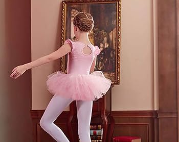 チャコット バレエ レオタード かわいい 130 ピンク パール