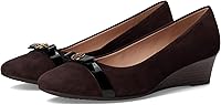 Cole Haan Women's Malta Slip-On Wedge Pumps - Leather Comfort, Hardware Detail & Traction