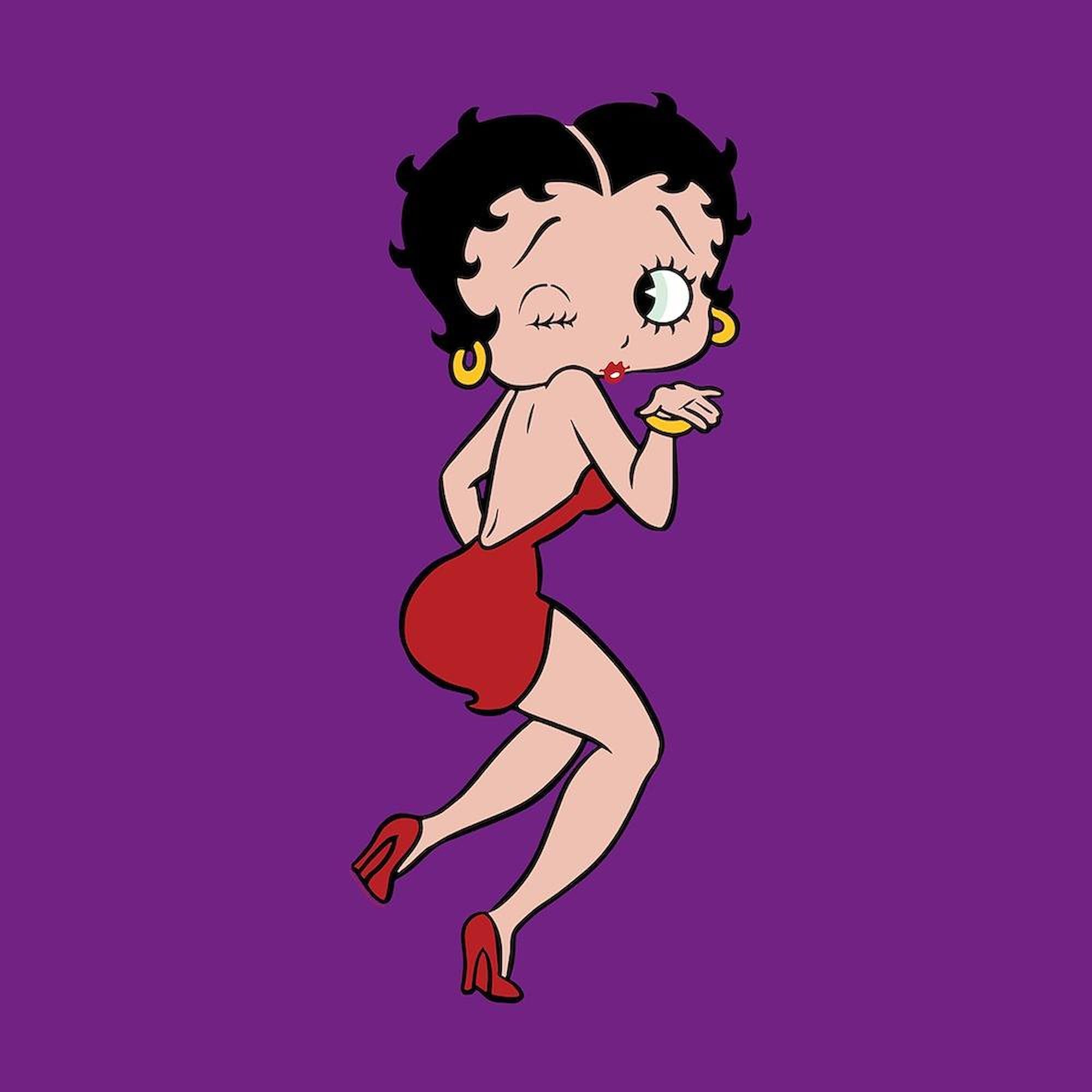 CafePress Betty Boop Blow A Kiss Queen Duvet Cover, Printed Comforter Cover, Unique Bedding