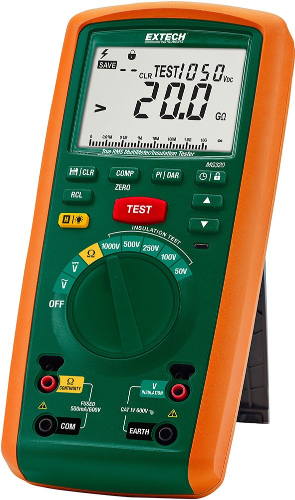 Extech MG320 tester izolacji, zielony