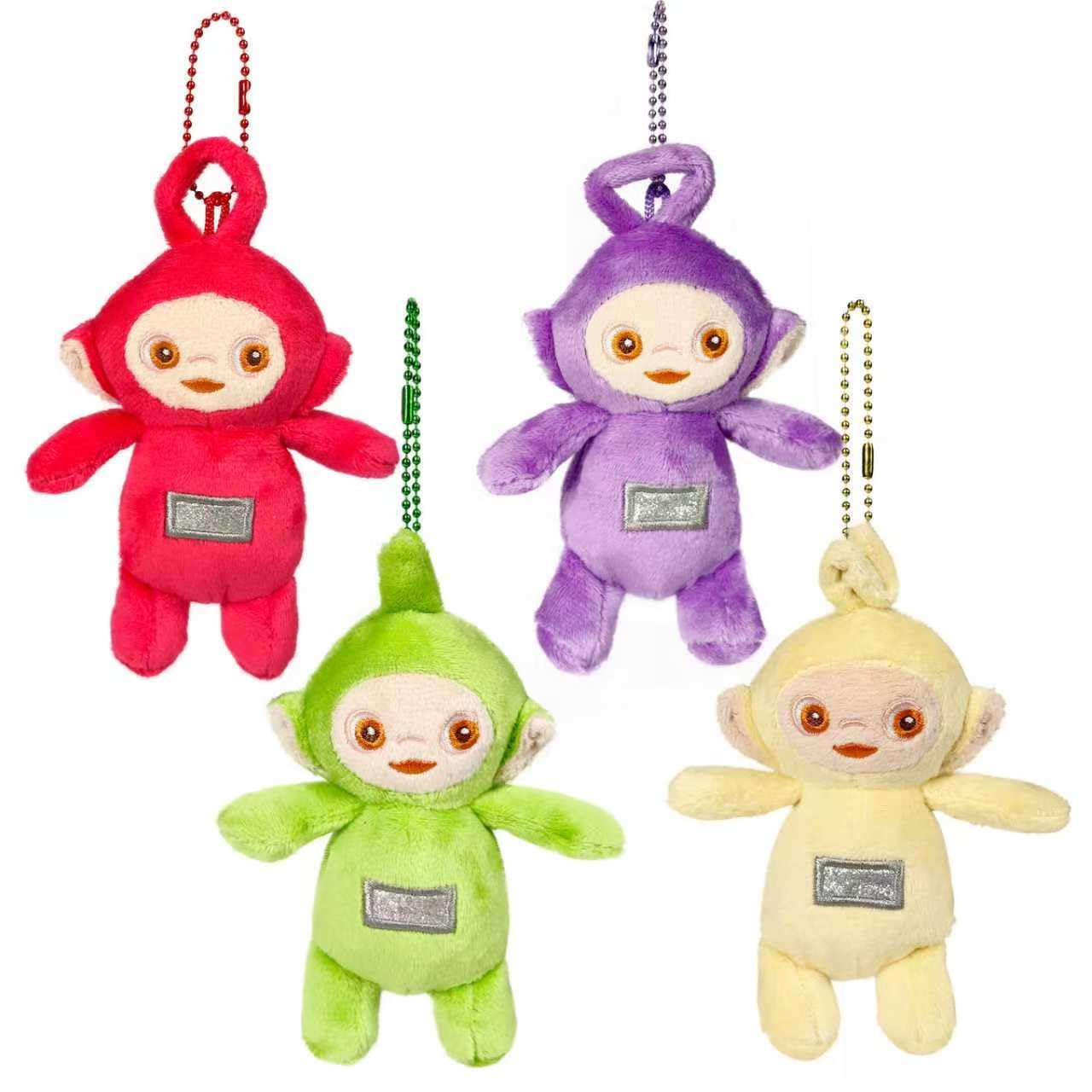 Lacioun Teleatuandbbies Plush Toys, Soft Plush Keychains, Collectible Stuffed Dolls. 4in Gifts for Boys and Girls. (4pieces in a Set