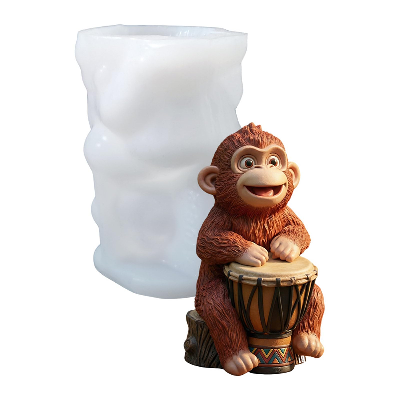 Kaeltsyn Multipurpose Resin for Soap and Chocolate Crafting with Detailed Animal Shape Like Bear and Rabbits Detailed Carving