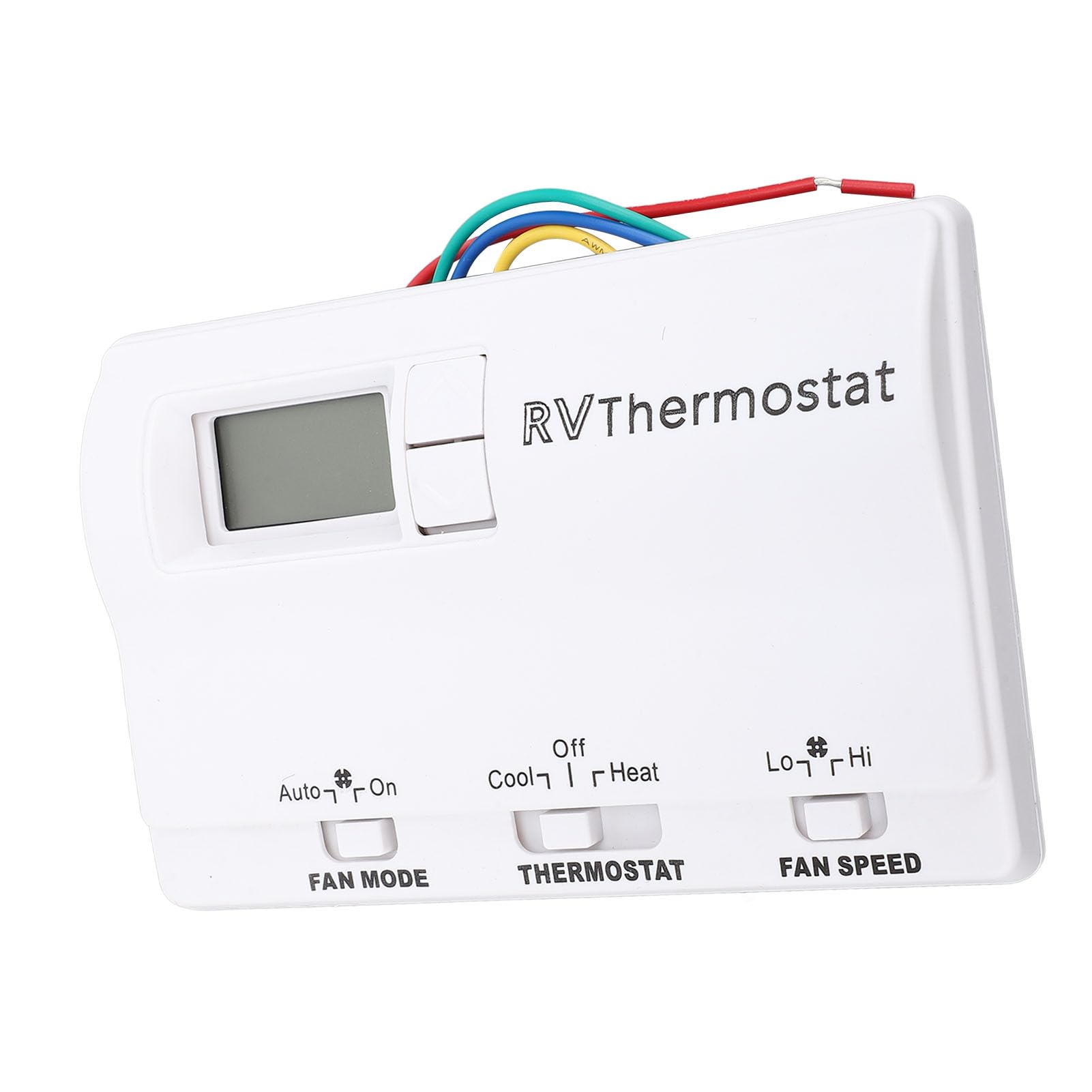 Termostato digital RV con temperatura ajustable (blanco)