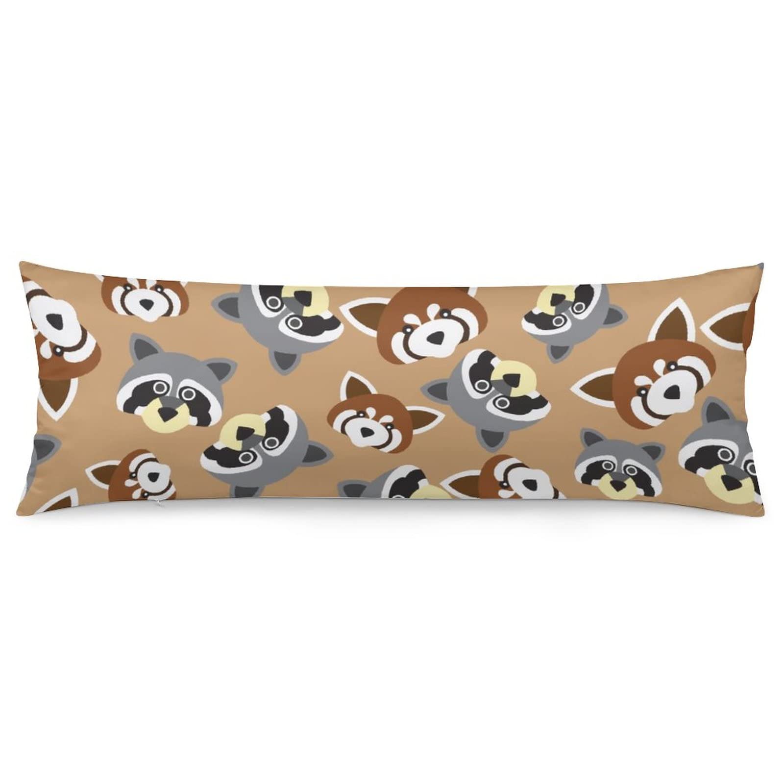 red panda body pillow