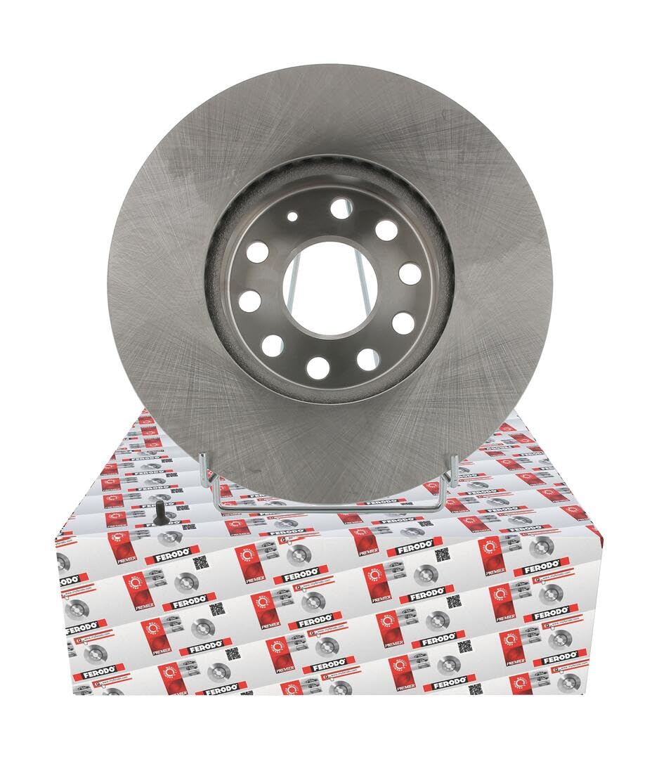 FERODO BRAKE DISC | DDF1218 | FRONT | FOR AUDI A3 2003-2013 | OE-MATCHING QUALITY | SMOOTH & QUIET PERFORMANCE