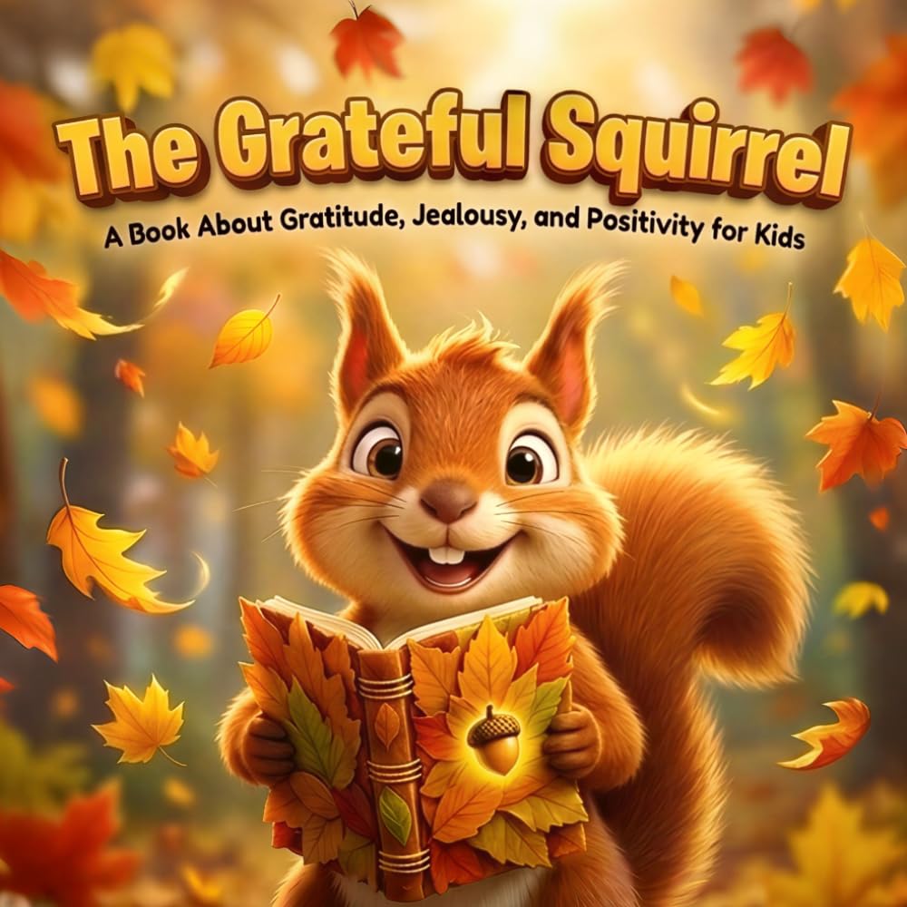 The Grateful Squirrel: A Book About Gratitude, Jealousy, and Positivity for Kids
