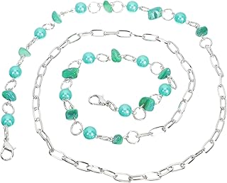 Dia De São Patrício Cordão De Pérola Pérola Óculos De Sol Óculos Verdes Frisados Cadeias De Óculos Corda De Fixação De Óculos Verde Cordão Cordão De Cordão Decoração Dia Da