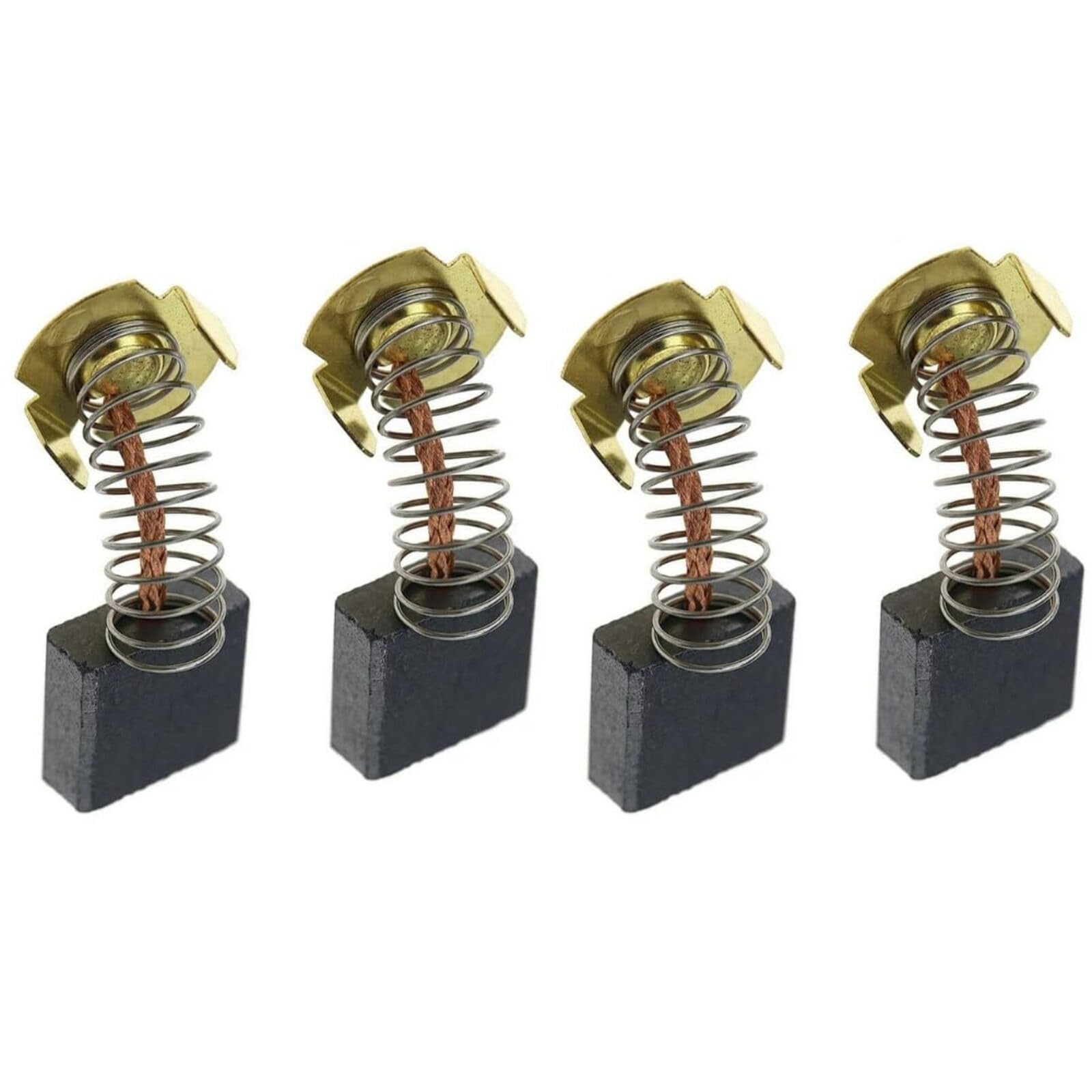4-Pack Carbon Brushes (Model CB204) Compatible with Makita GA9020, GA9020KD, GA9020S Angle Grinders