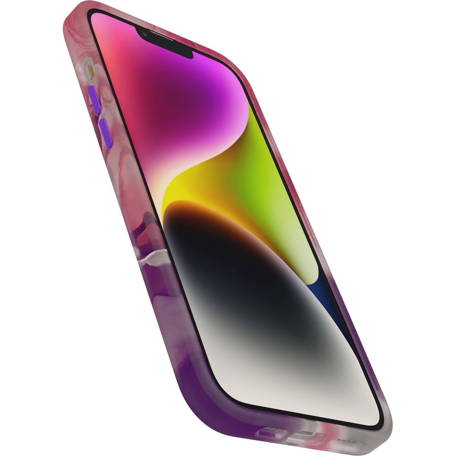 OtterBox Cover per iPhone 14 Plus Slim & Sturdy con MagSafe, resistente a shock e cadute; cover ultrasottile, protettiva, leggera, testata a norme anti caduta MIL-STD 810G, Agrias