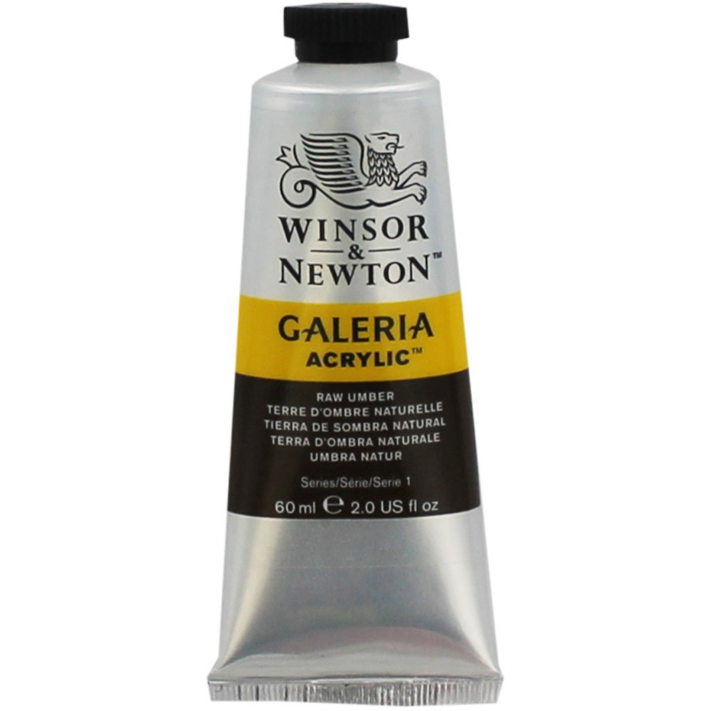 Winsor & Newton Galeria Acrylic Paint Tube - Raw Umber