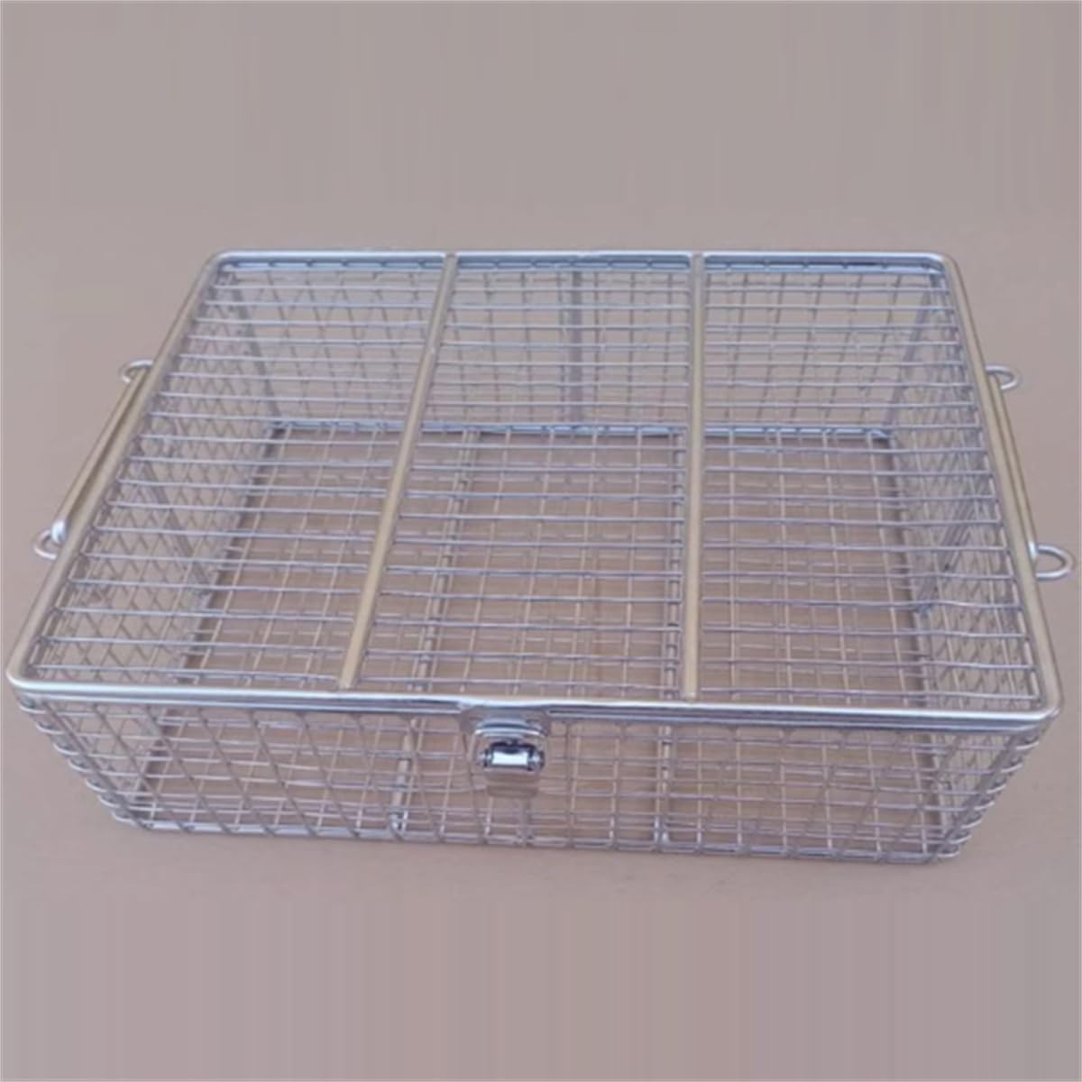 Caja de esterilización 304 de acero inoxidable para instrumentos, bandeja de desinfección de inmersión, herramienta de instrumentos quirúrgicos