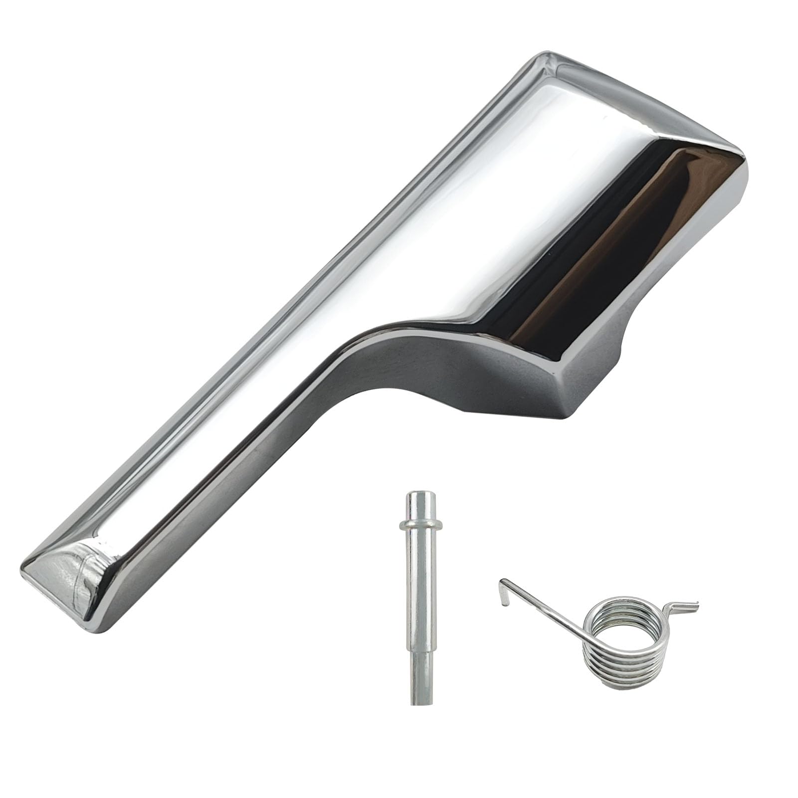 RBOKO Left Driver Side Front or Rear Chrome Interior Door Handle Compatible with 2007-2017 Ford Expedition Lincoln Navigator, Replaces