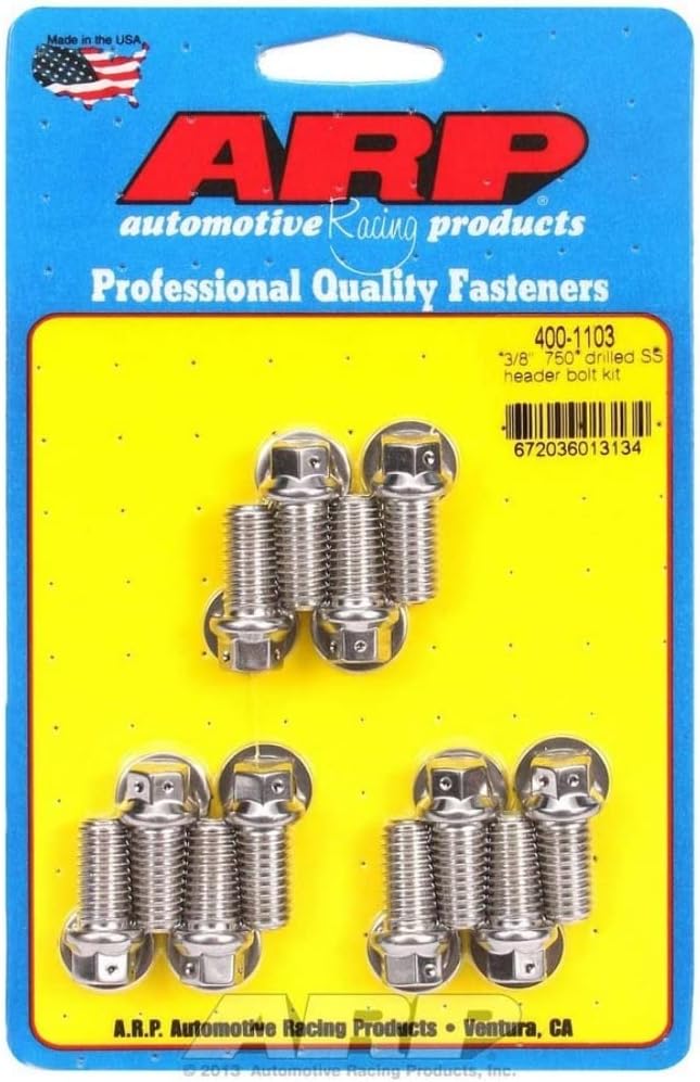 ARP 400-1103 S/S Header Bolt KIT -