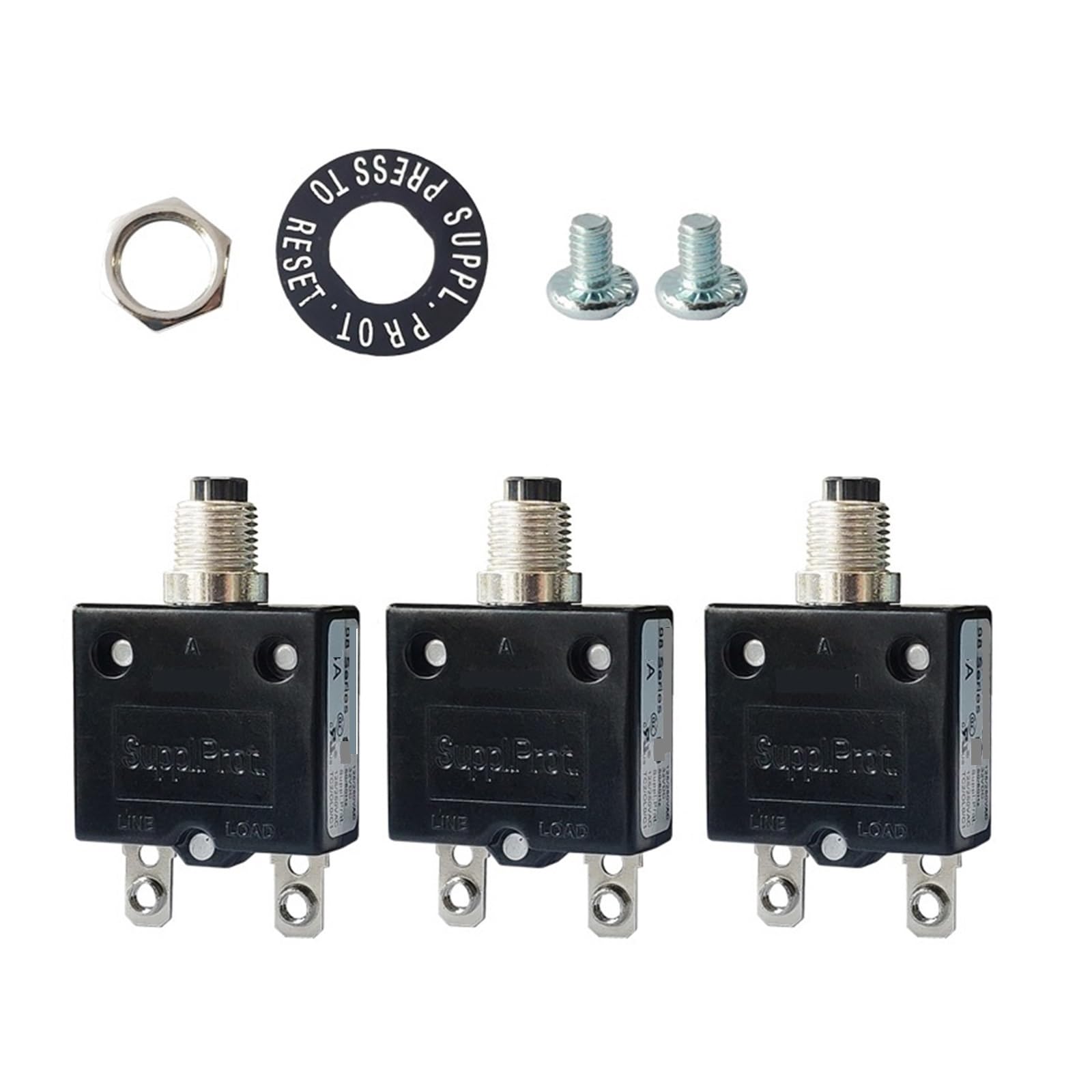 AARTERZZA 3 Series 98 Circuit Breaker 40A, 125/250V AC, Manual Reset
