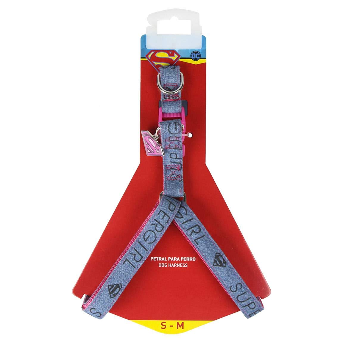 Cerdá Life'S Little Moments Petral Small Dog Super Girl – Official Disney Super Girl® Licensed