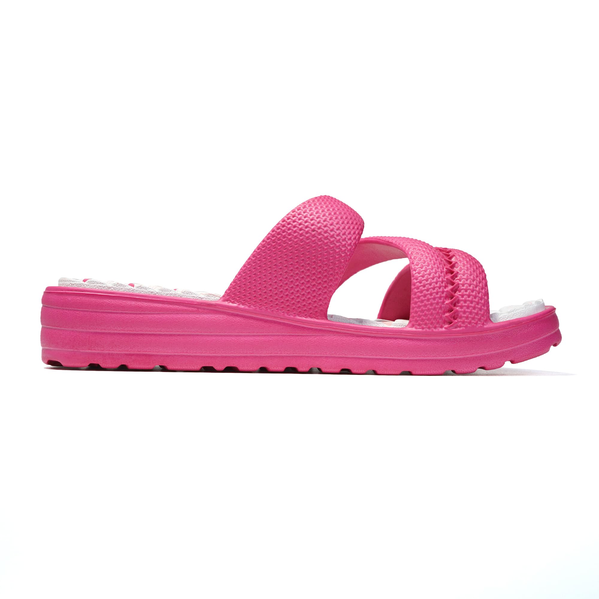 JOMIX Chanclas Mujer Verano con Plataforma Chanclas Playa Mujer Suaves Piscina Mar Ducha Baño