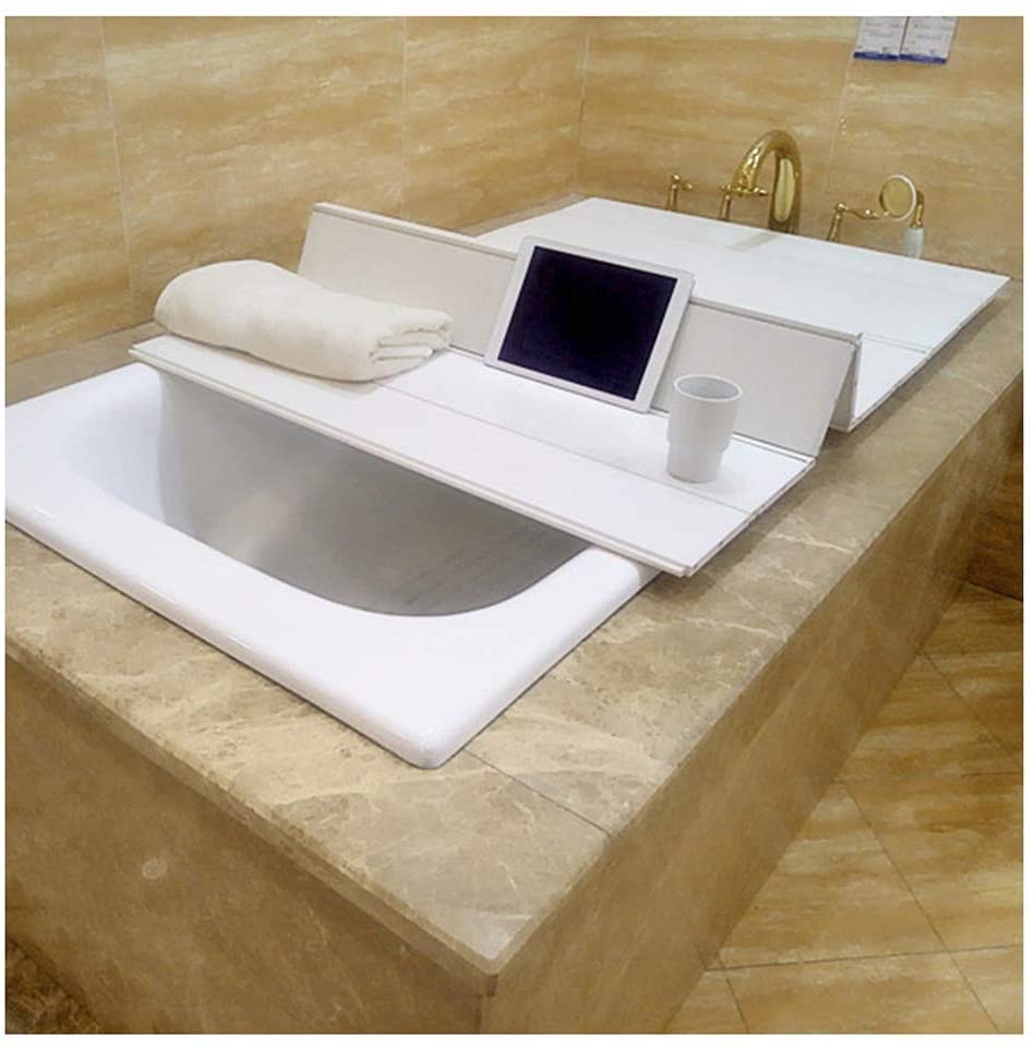 Plateau de couvercle de baignoire pour poser ses affaires de toilette