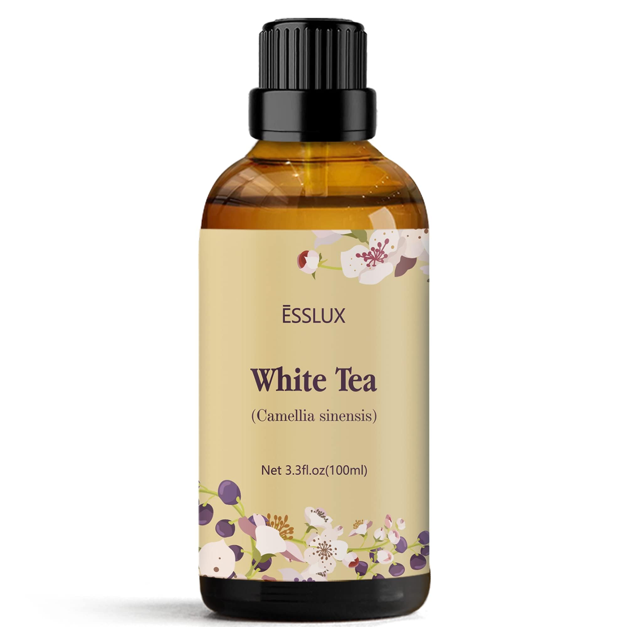 Amazon.com: White Tea Essential Oil 100ml (3.3 Fl Oz), ESSLUX