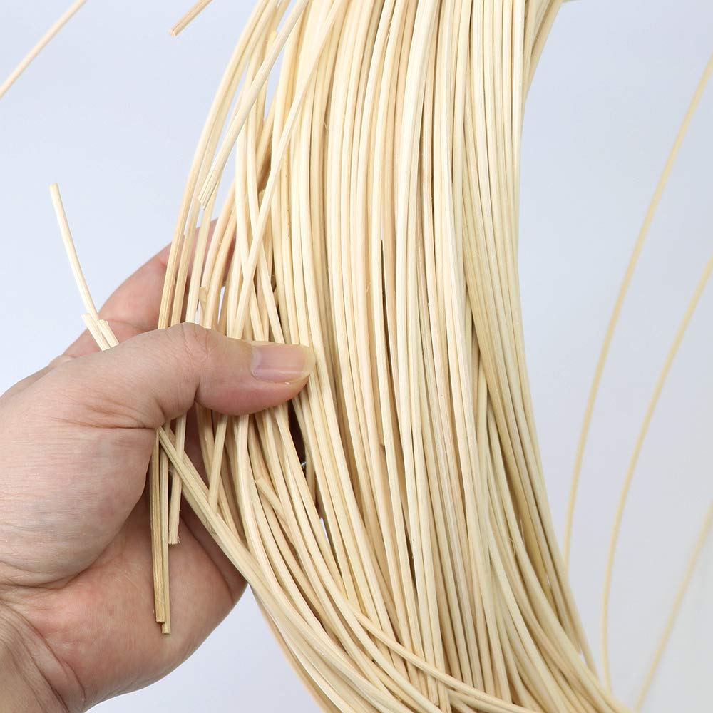 Peau De Rotin Indonésien Naturel - Lot De 500 G, Largeur 3.8-4 Mm, Pour Vannerie Et Loisirs Créatifs