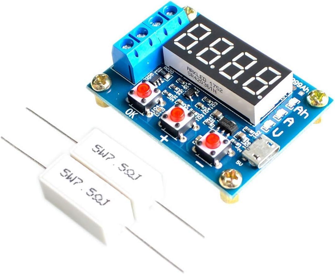 ZB2L3 18650 Li-ion Lithium Battery Capacity Tester-image-7