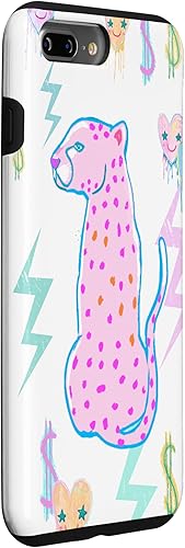 Vista 30 de iPhone 11 Pro Max Preppy Art Cheetah, Pink Cheetah, Preppy Art - Funda estética