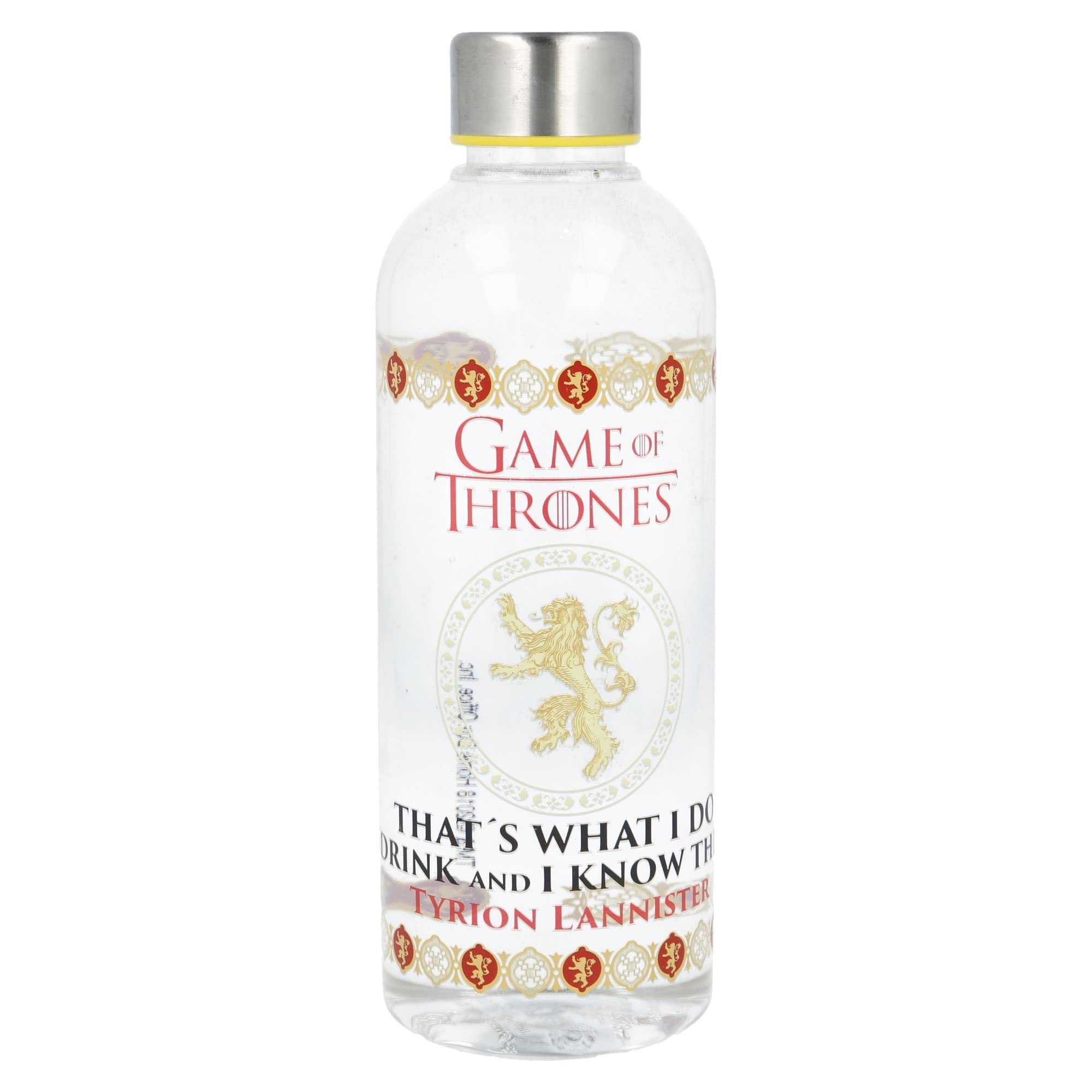 Popgear Stor Game of Thrones Hydro Bottle, Transparent, 850 ml