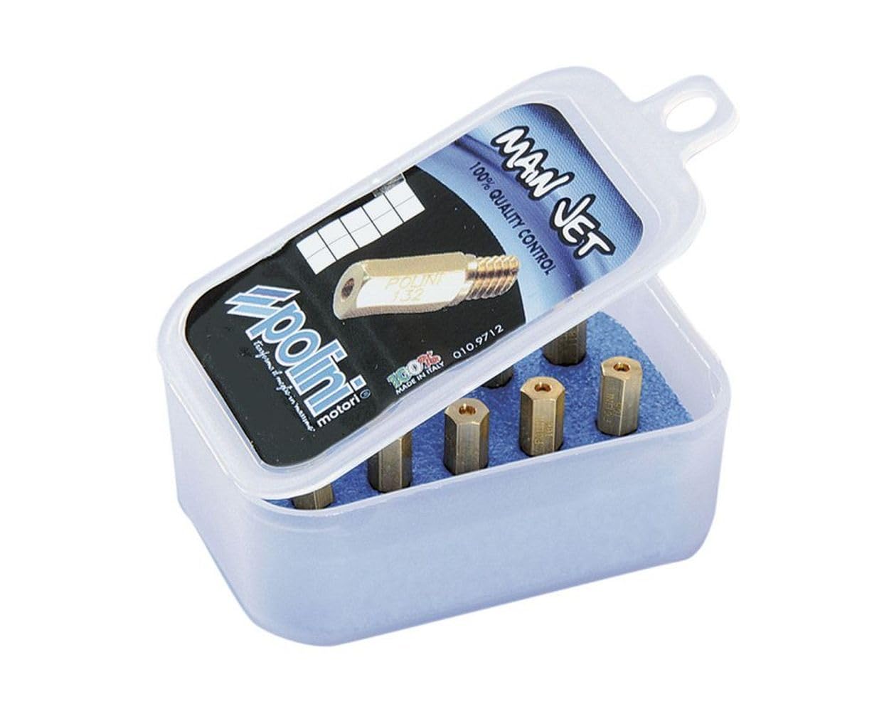 Set Ugelli Carburatore Polini Per Keihin PWK E CP | 10 Pezzi | Misure 40-58 | Per Moto 50cc - Foto 5