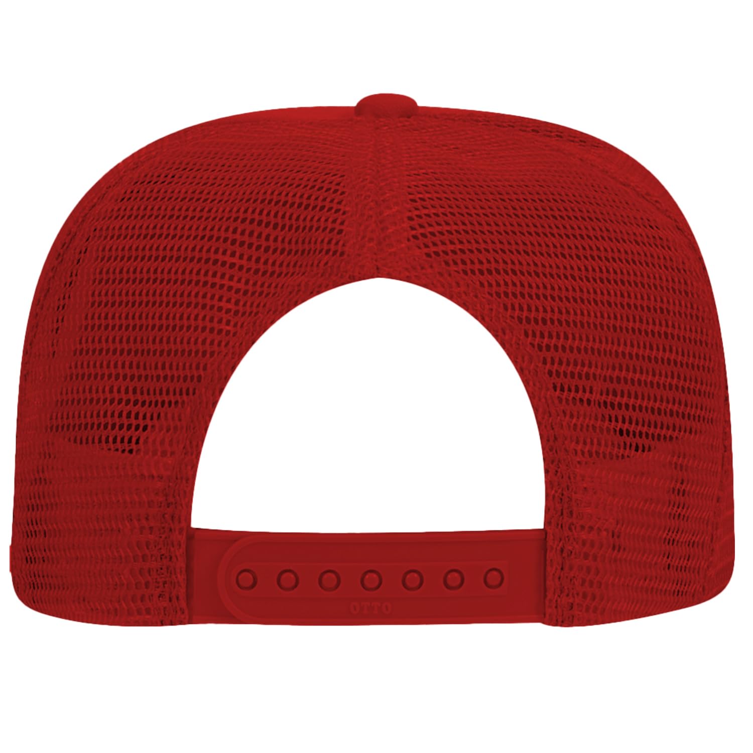 Veracco Halloween Costume Baseball Cap, Letter M Design, Mesh Back, Adjustable Snapback (Red, Large)